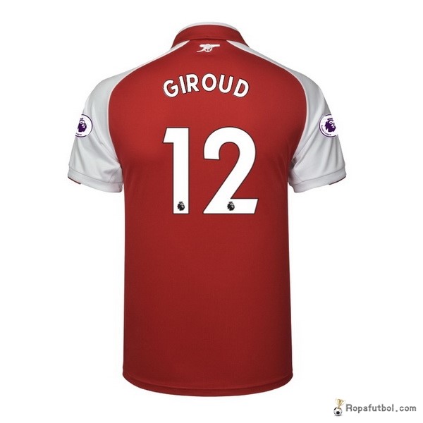 Camiseta Arsenal Replica Primera Ropa Giroud 2017/18